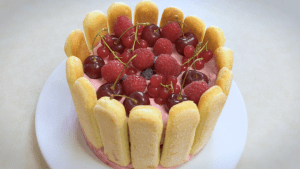 Foto Bild Himbeer-Mascarpone-Charlotte